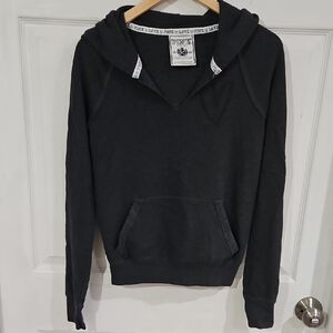 Victoria's Secret PINK Dark Gray V-Neck Sweater